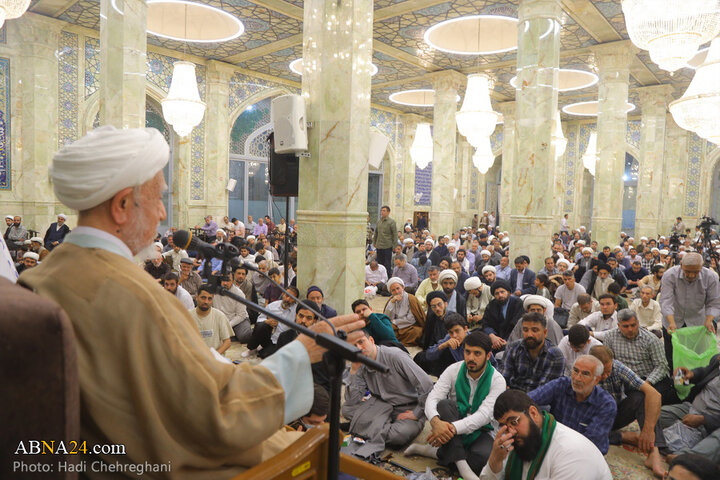 مراسم شانزدهمین سالگرد ارتحال آیت الله بهجت در مسجد اعظم قم