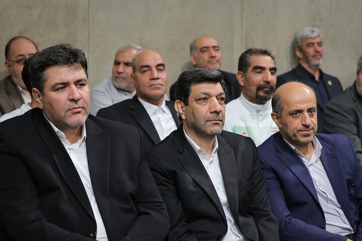 دیدار معلمان با رهبر انقلاب