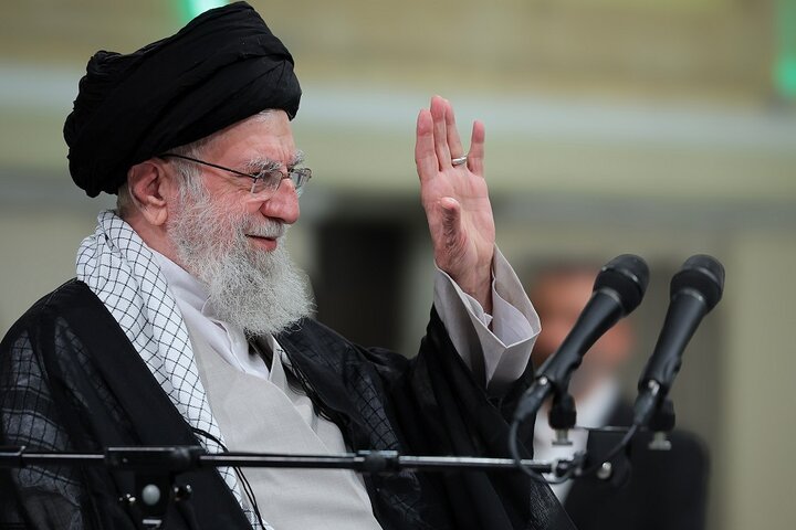 دیدار معلمان با رهبر انقلاب