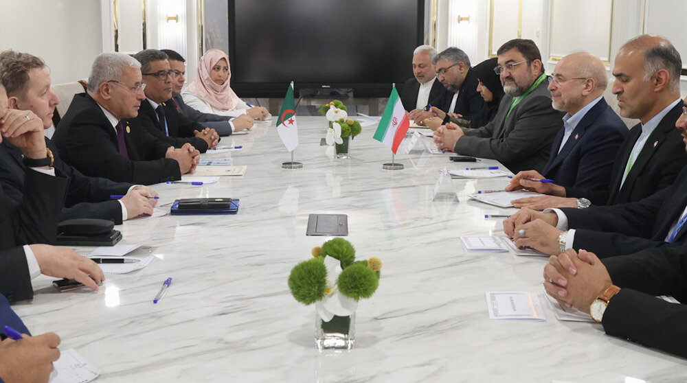 Iran and Algeria discuss humanitarian aid efforts for Gaza