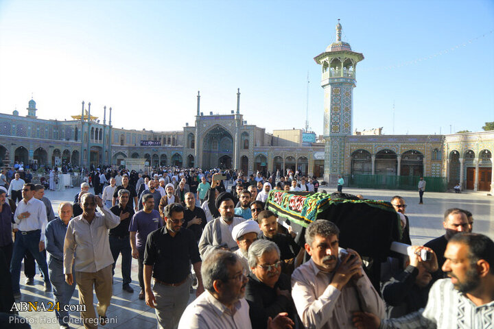 Photos: Funeral ceremony for late Hujjat al-Islam Sayyed Ali Khorasani held in Qom