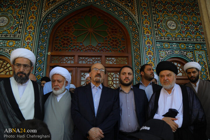 Photos: Funeral ceremony for late Hujjat al-Islam Sayyed Ali Khorasani held in Qom