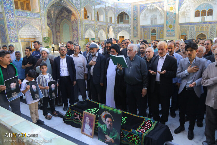 Photos: Funeral ceremony for late Hujjat al-Islam Sayyed Ali Khorasani held in Qom
