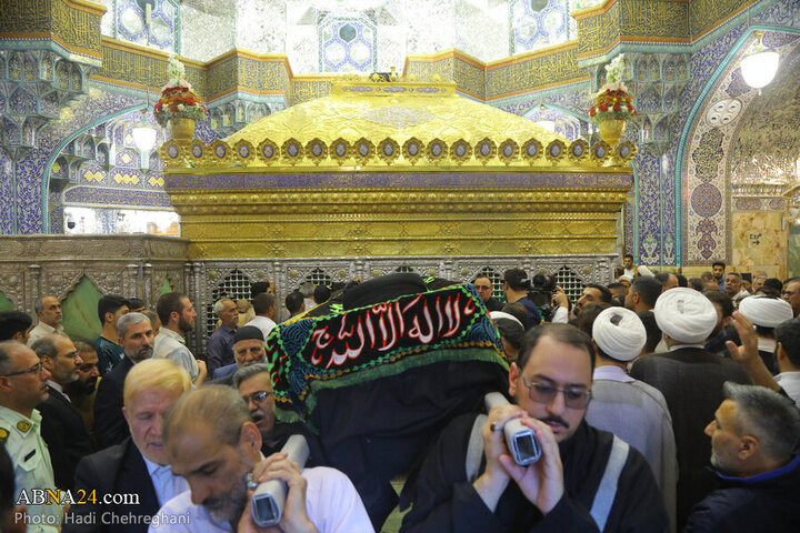 Photos: Funeral ceremony for late Hujjat al-Islam Sayyed Ali Khorasani held in Qom