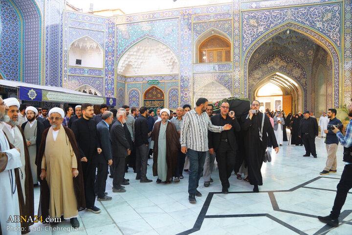 Photos: Funeral ceremony for late Hujjat al-Islam Sayyed Ali Khorasani held in Qom