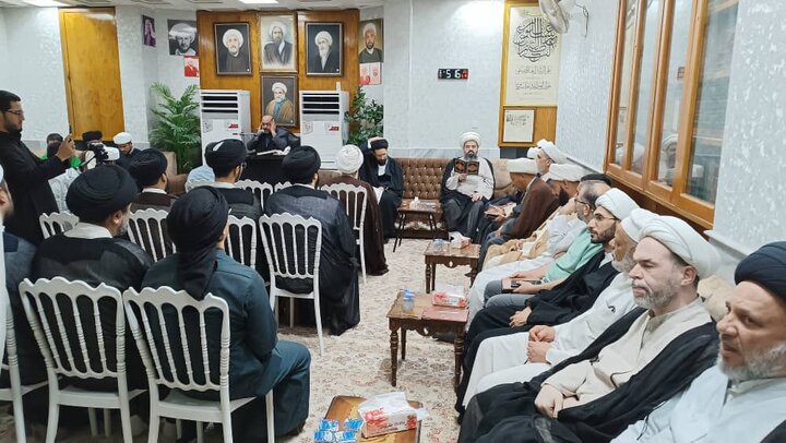 مراسم بزرگداشت مرحوم نقده دوزان در نجف اشرف