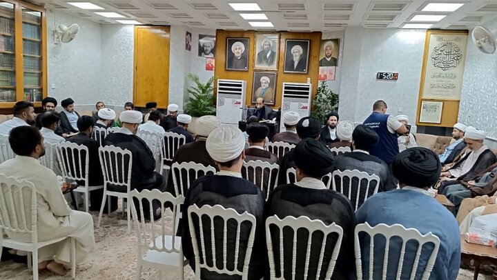 مراسم بزرگداشت مرحوم نقده دوزان در نجف اشرف