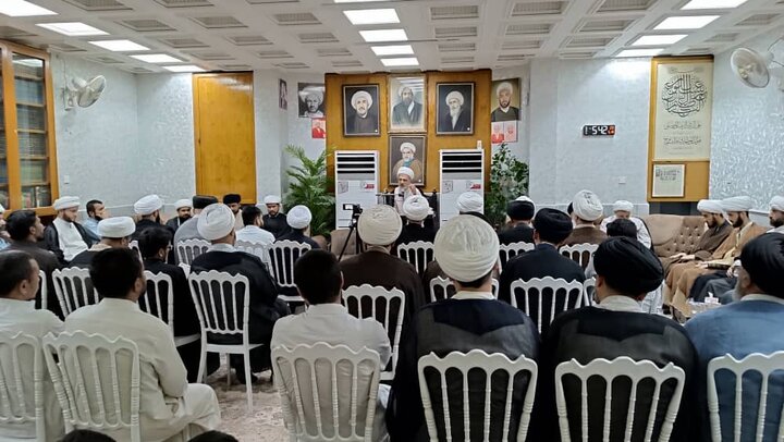 مراسم بزرگداشت مرحوم نقده دوزان در نجف اشرف