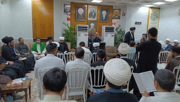 Photos: Memorial ceremony of late Hujjat al-Islam Naqdeh Dozan held in Najaf