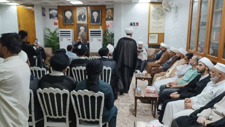 Photos: Memorial ceremony of late Hujjat al-Islam Naqdeh Dozan held in Najaf