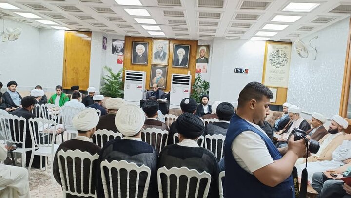 Photos: Memorial ceremony of late Hujjat al-Islam Naqdeh Dozan held in Najaf