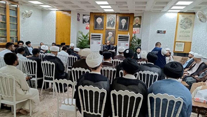 Photos: Memorial ceremony of late Hujjat al-Islam Naqdeh Dozan held in Najaf