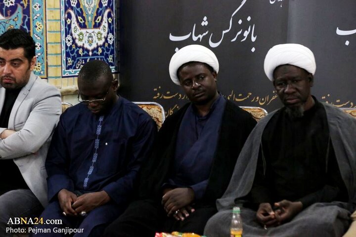 مراسم بزرگداشت حجت الاسلام نقده دوزان در حسینیه بنی فاطمه اصفهان
