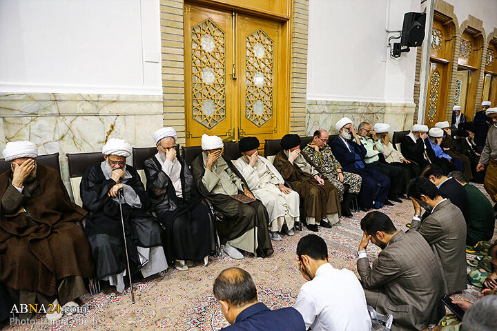 Photos: First anniversary of Martyrs of Service marked at Hazrat Masoumeh holy shrine in Qom