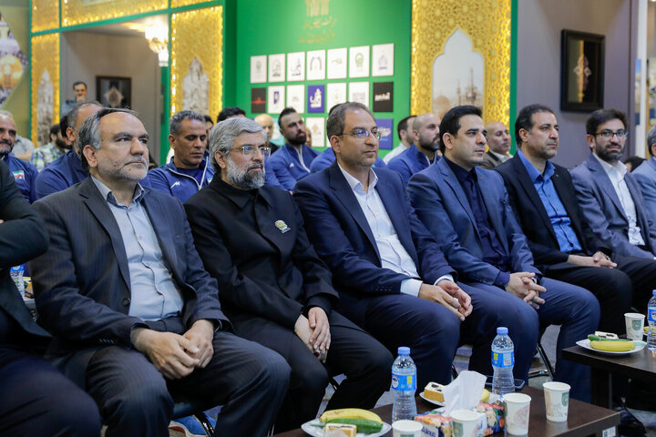 Photos: National Volleyball Team Championship Cup donated to Razavi Shrine Museum