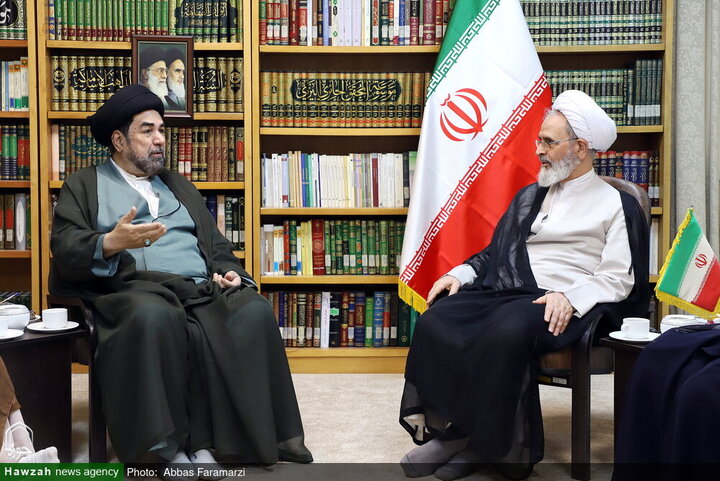 Kalbe Jawad Naqvi meets Ayatollah Arafi