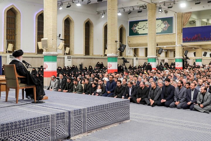 مراسم بزرگداشت شهید رئیسی با حضور رهبر انقلاب