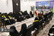 Daughter of martyr Sayyed Hasan Nasrallah meets with Custodian of Hazrat Masoumeh holy shrine