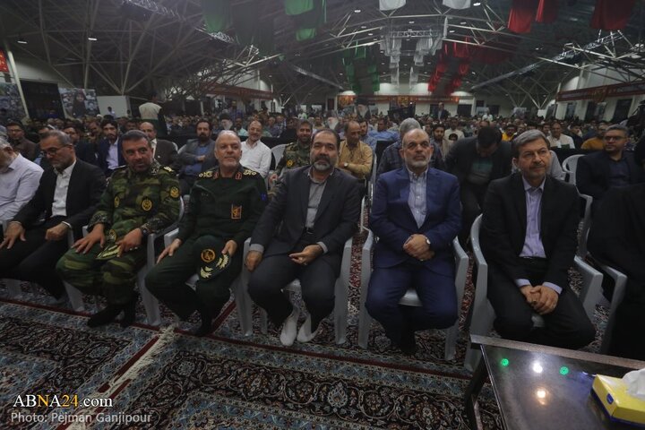 نخستین سالگرد شهدای خدمت در گلستان شهدای اصفهان