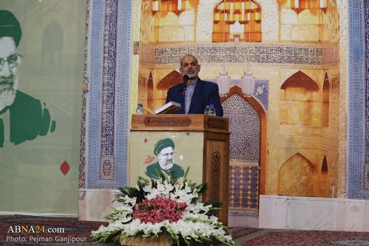 نخستین سالگرد شهدای خدمت در گلستان شهدای اصفهان