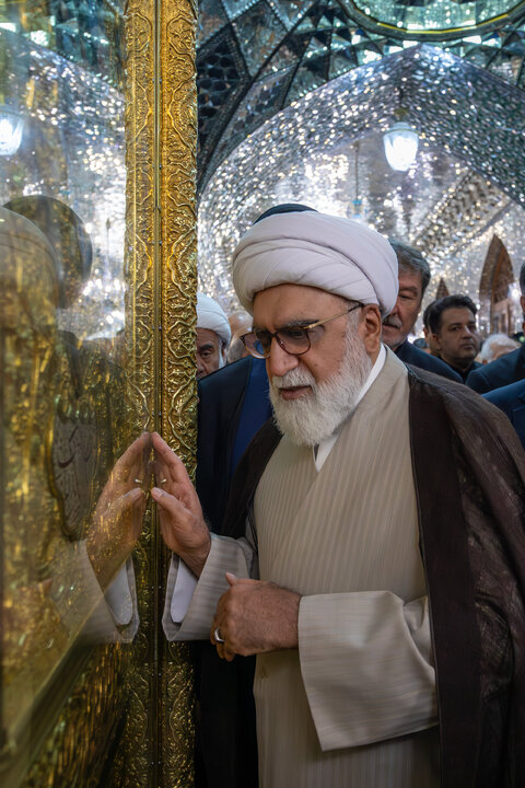 گزارش تصویری | گرامیداشت اولین سالگرد شهادت آیت الله رئیسی در حرم مطهر رضوی