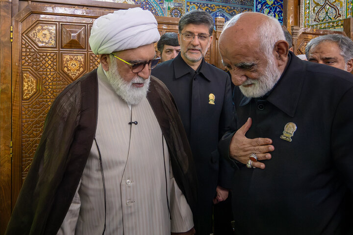 گزارش تصویری | گرامیداشت اولین سالگرد شهادت آیت الله رئیسی در حرم مطهر رضوی