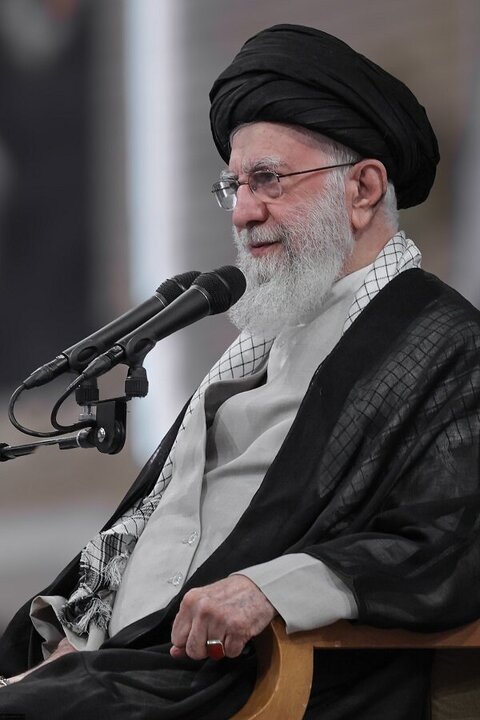 Photos: Imam Khamenei attends first anniversary ceremony honoring Martyr Raisi