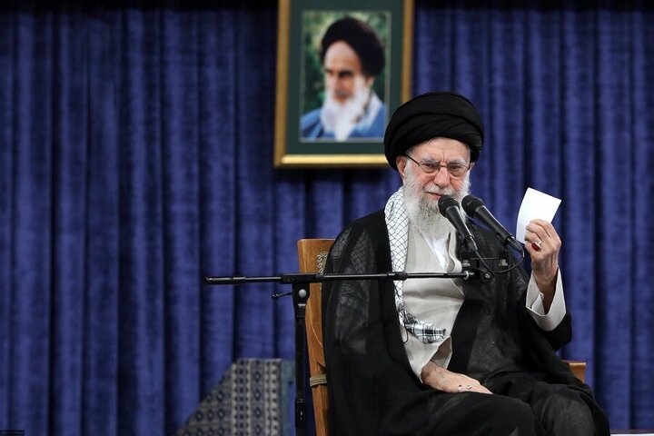 Photos: Imam Khamenei attends first anniversary ceremony honoring Martyr Raisi