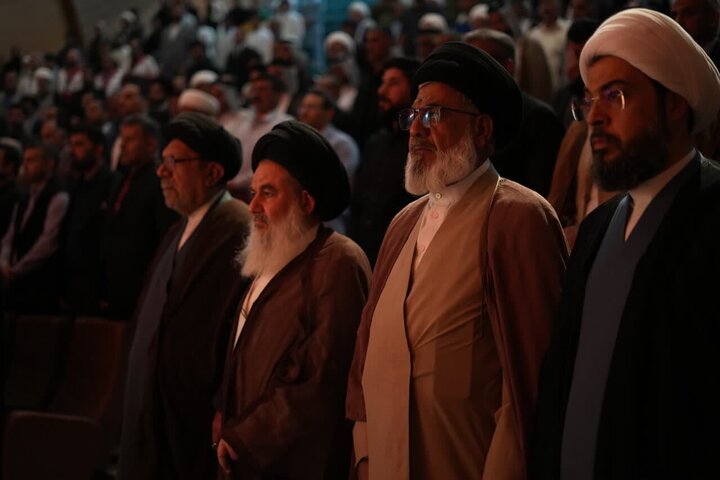 Photos: Commemoration ceremony of martyrdom anniversary of Ayatollah Raisi held in Najaf