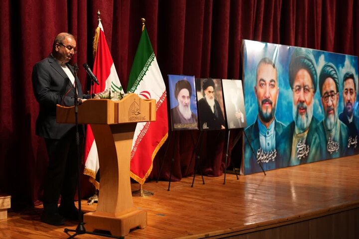 Photos: Commemoration ceremony of martyrdom anniversary of Ayatollah Raisi held in Najaf