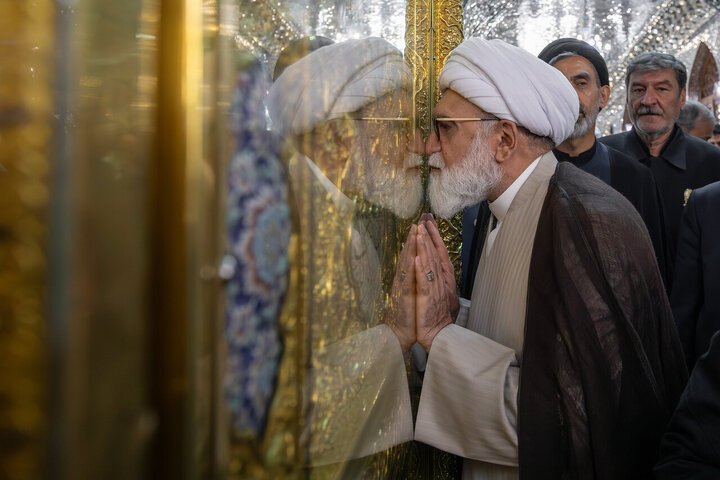 Photos: First anniversary of Ayatollah Raisi's martyrdom held at Razavi holy shrine