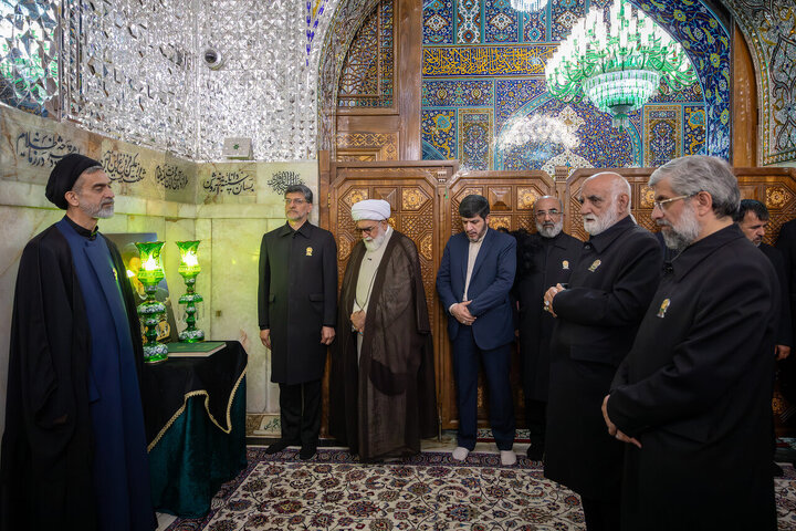 Photos: First anniversary of Ayatollah Raisi's martyrdom held at Razavi holy shrine