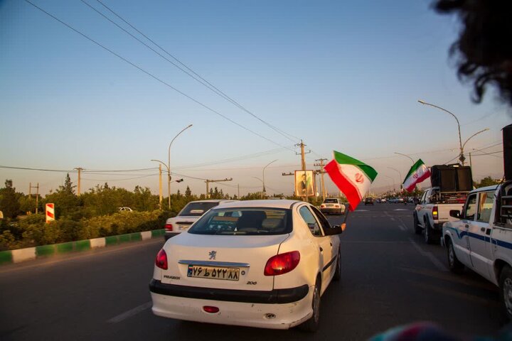 همایش مردمی موتورسواران قم