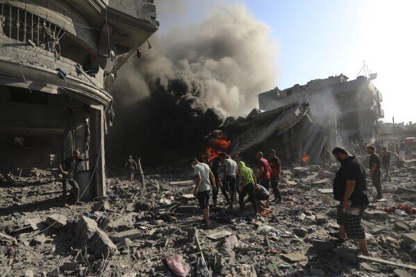 Britain suspends free trade talks with Israel over humanitarian crisis in Gaza