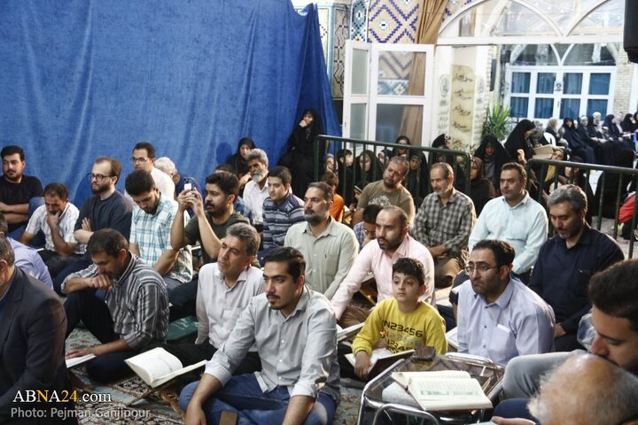محفل انس با قرآن به یاد شهدای خدمت در اصفهان