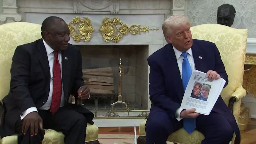 South Africans voiced anger at Trump's false claim of genocide against white farmers