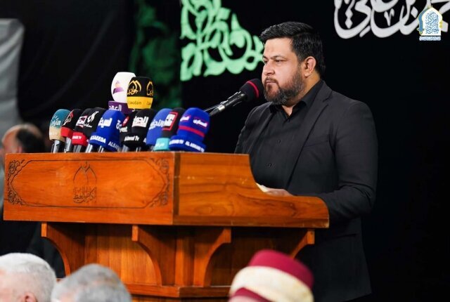 Photos: Al-Kazimayn shrine covered in black ahead of Imam Jawad martyrdom anniversary