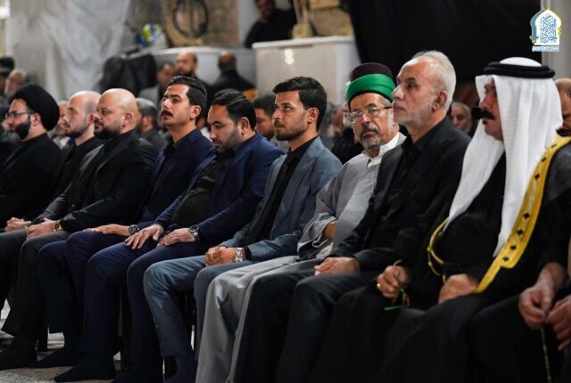 Photos: Al-Kazimayn shrine covered in black ahead of Imam Jawad martyrdom anniversary