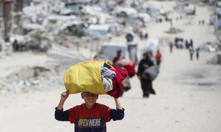 IOM reports over 172,000 displaced in Gaza within one week