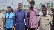 Human chain formed in Hyderabad to protest against Waqf Act