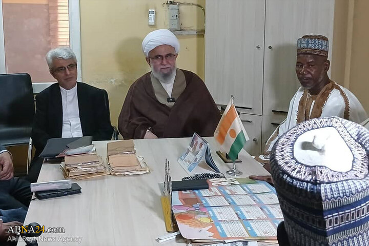 سفر وحدت‌آفرین آیت‌الله رمضانی به نیجر؛ گفت‌وگو با علمای برجسته شهر نیامی