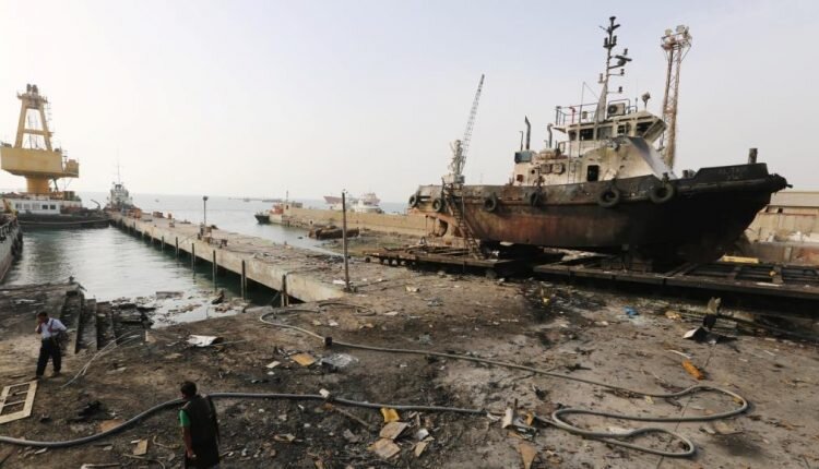 Yemeni ports incur $1.387 billion in losses due to US-Israeli aggression
