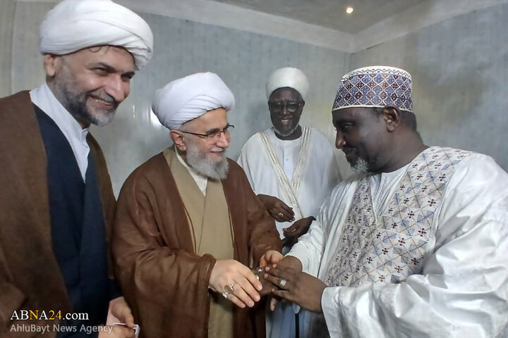 دیدار دبیرکل مجمع جهانی اهل‌بیت(ع) با قطب تیجانیه در شهر «کیوتا» نیجر
