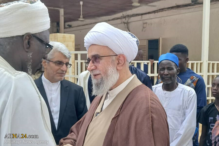 دیدار دبیرکل مجمع جهانی اهل‌بیت(ع) با قطب تیجانیه در شهر «کیوتا» نیجر