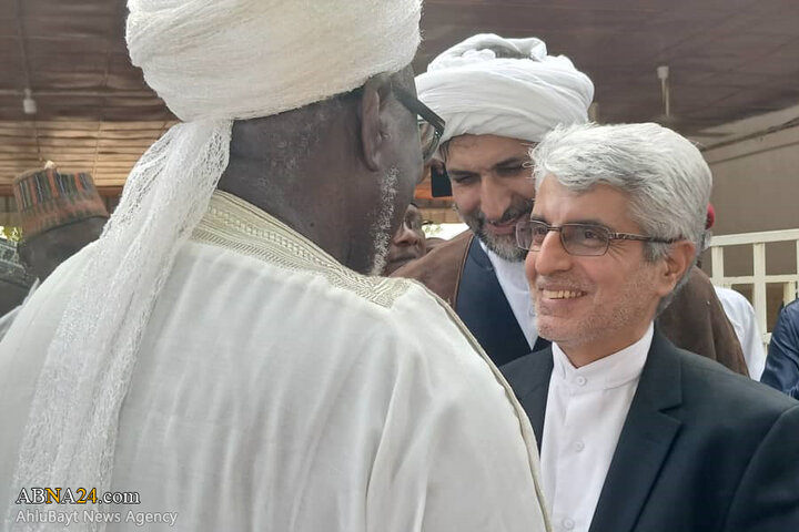 دیدار دبیرکل مجمع جهانی اهل‌بیت(ع) با قطب تیجانیه در شهر «کیوتا» نیجر