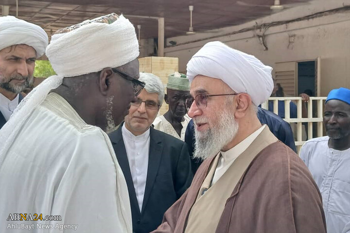 دیدار دبیرکل مجمع جهانی اهل‌بیت(ع) با قطب تیجانیه در شهر «کیوتا» نیجر