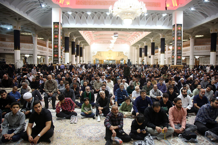 Photos: Imam Jawad mourning ceremony held at Hazrat Masoumeh holy shrine