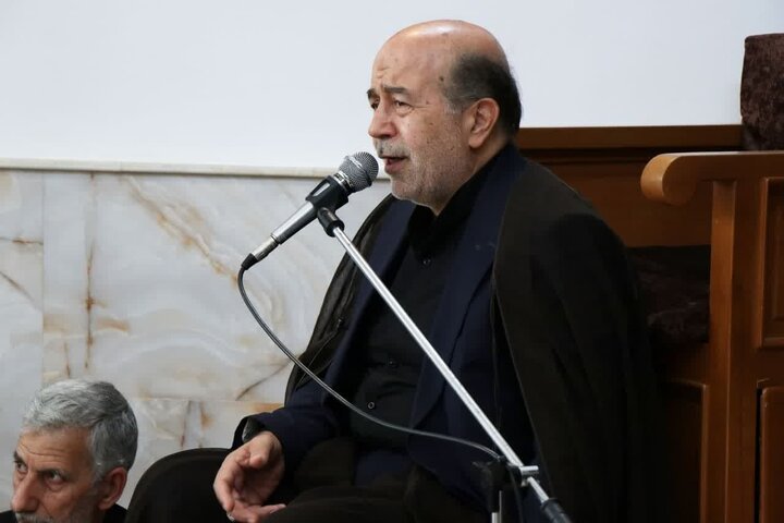 مراسم سوگواری سالروز شهادت امام جواد(ع) در دفتر آیت‌الله نوری همدانی