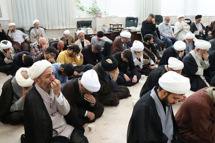 Photos: Imam Jawad mourning ceremony held at office of Grand Ayatollah Nouri Hamedani