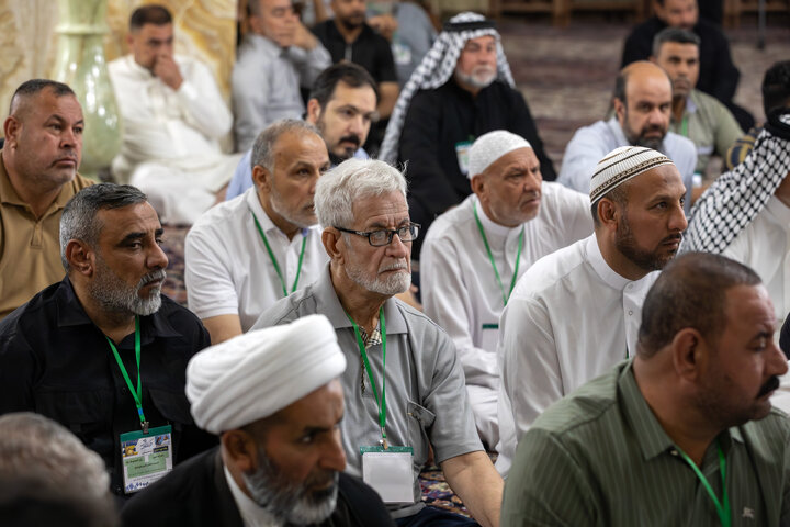 دیدار موکب‌داران سامرا با تولیت آستان قدس رضوی